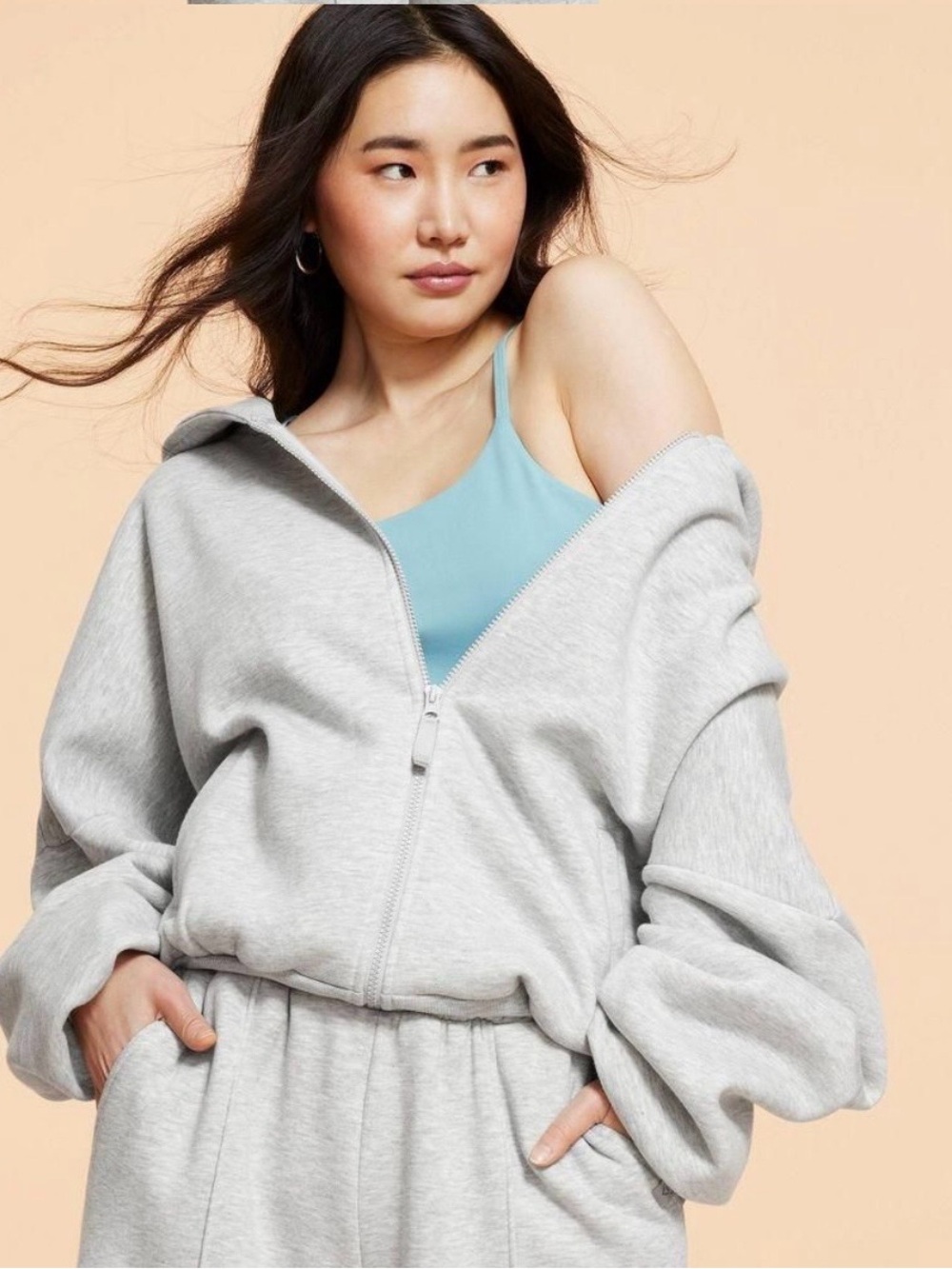 Blogilates zip hoodie